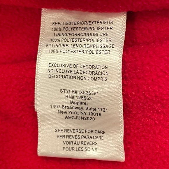 iXtreme Full Zip Puffer Snowsuit 12-18M - Picture 8 of 9